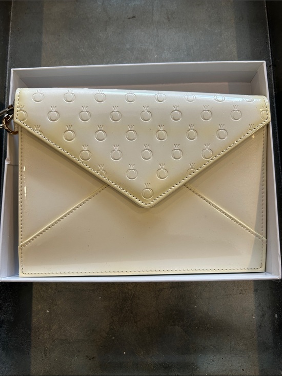 Pandora Handbags - Pandora 'Filled with Love' NIB Ivory Envelope Clutch NIB